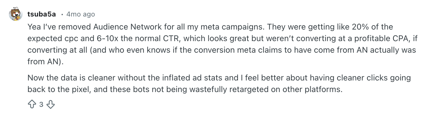 2 - audience network comment 1