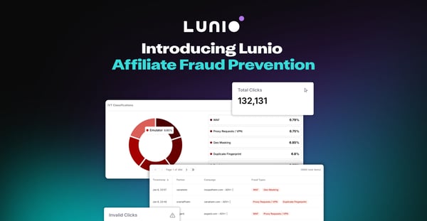 Lunio Launches Affiliate Fraud Prevention Solution