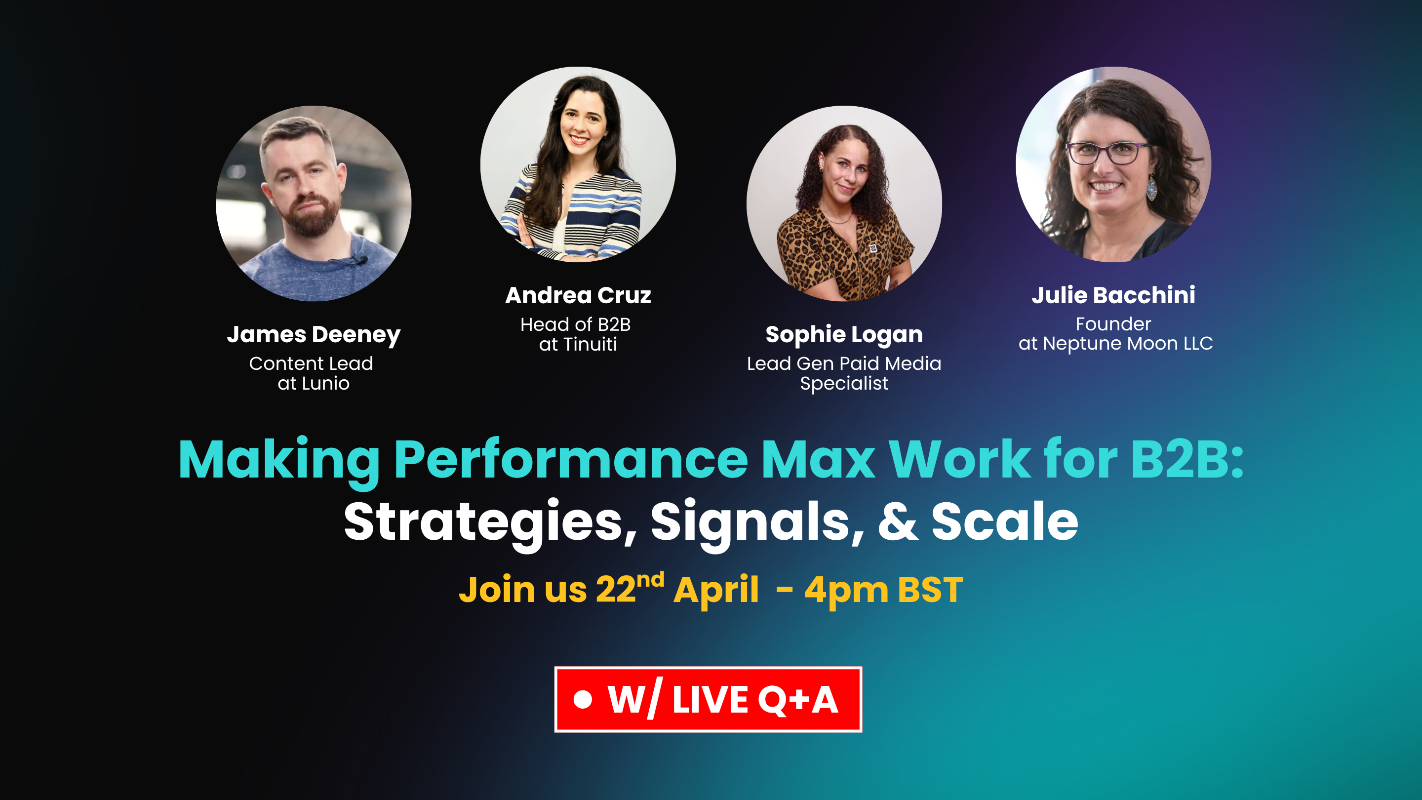 Max Work Making Performance Max Work for B2B: Strategies, Signals & Scale