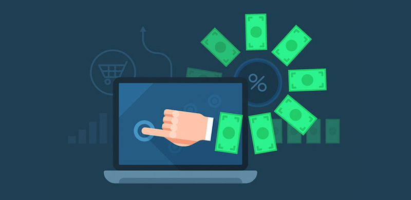 making money with a click