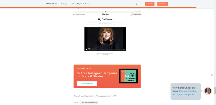 hubspot overlay blog