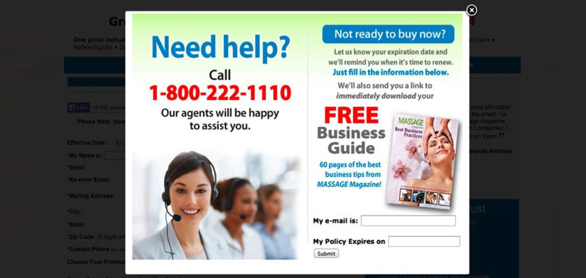 customer support overlay