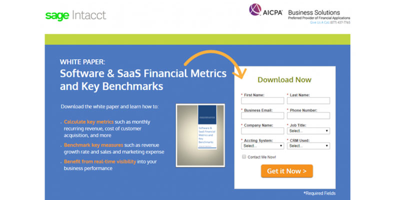 sage landing page