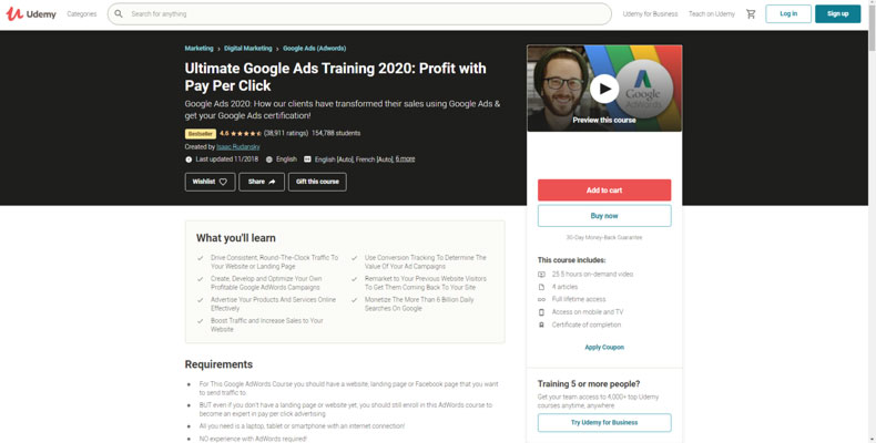 google training course