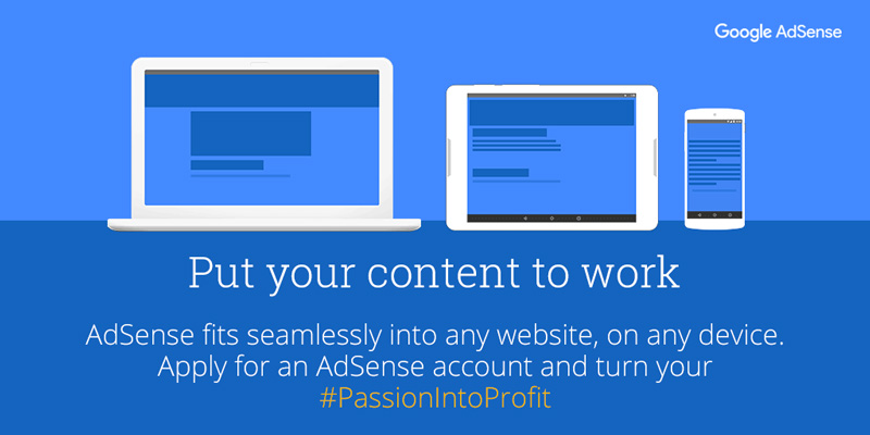 apply for an adsense account