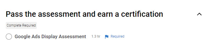 google assessment
