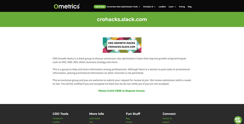 cro growth hacks