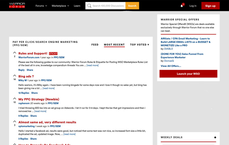 warrior forum