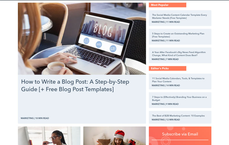 hubspot blog
